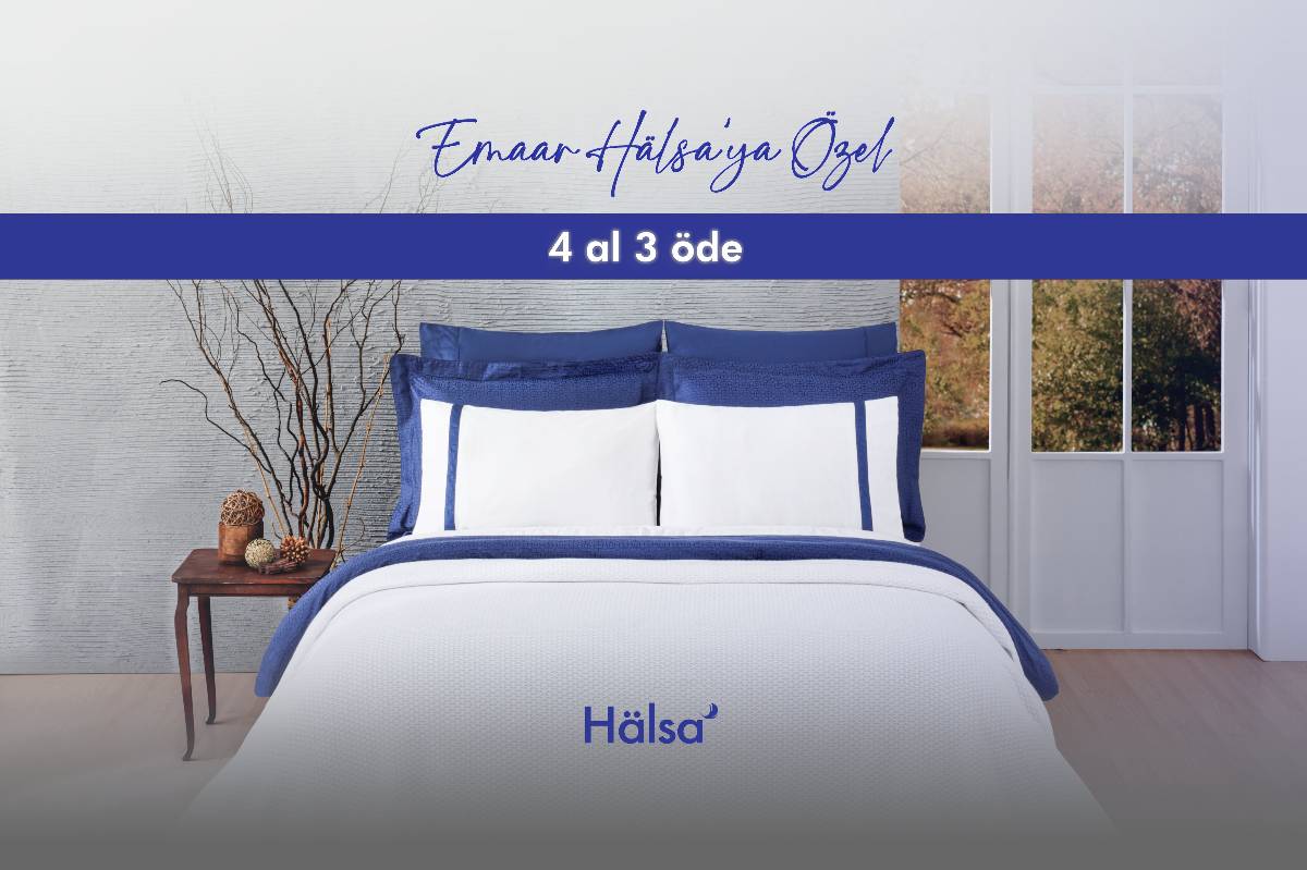 1 Free in Each Of 4 Home Textile Products at Emaar Halsa